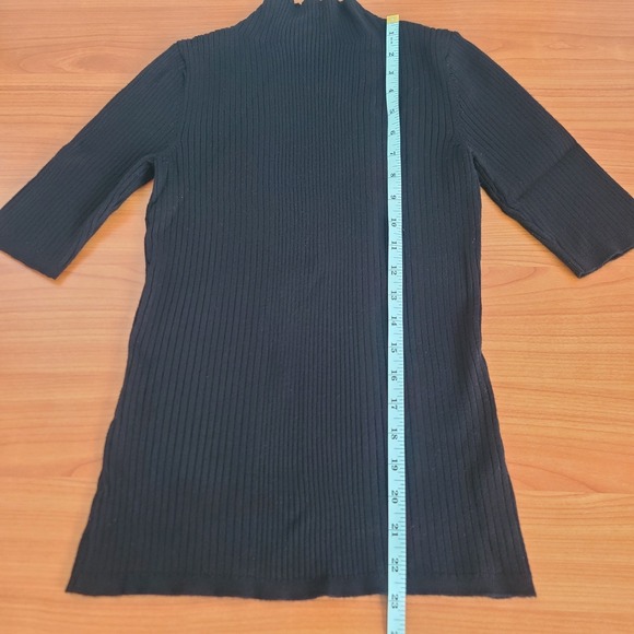 International Concept Women's‎ Top Size S Black Stretch - Picture 5 of 8